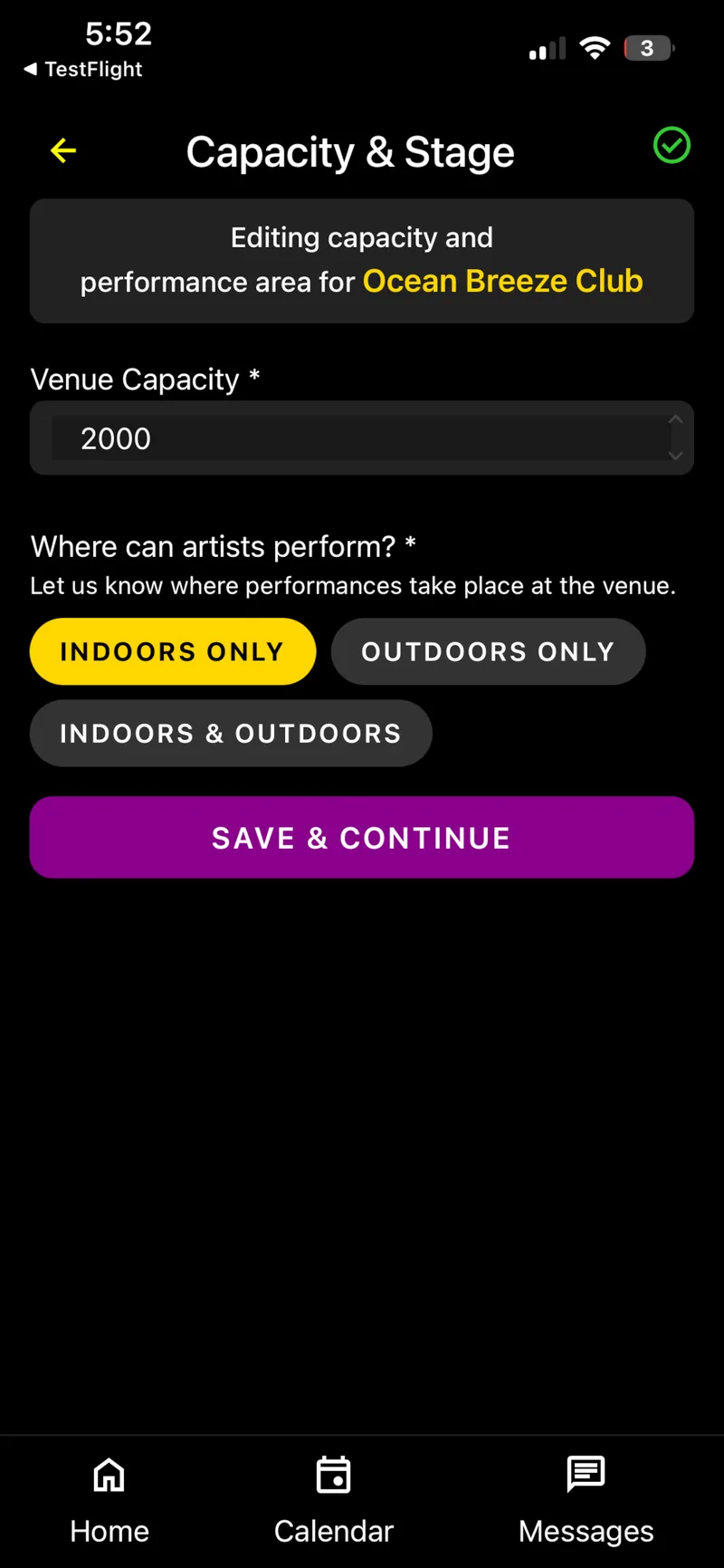 Island Gigs app screenshot 7 of 8